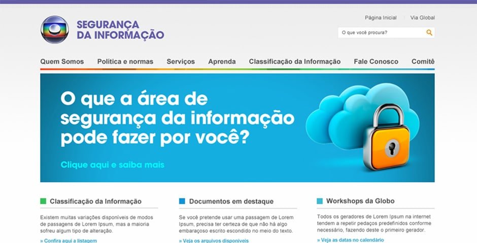rede globo Intranet