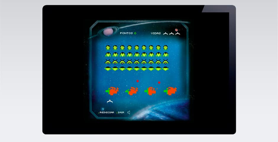 Imagem do jogo da Warner feito pela Aldeia