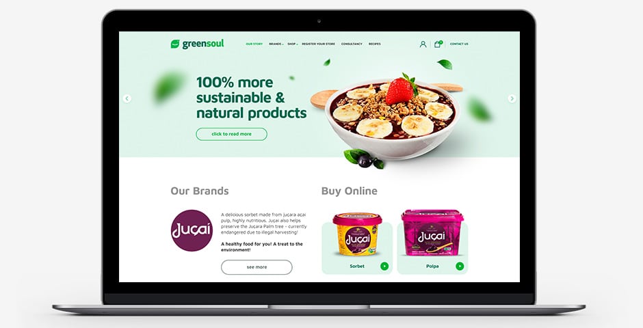 Site Greensoul Foods